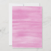 Invitation Baby shower des petites filles éléphantes d'arachi (Dos)