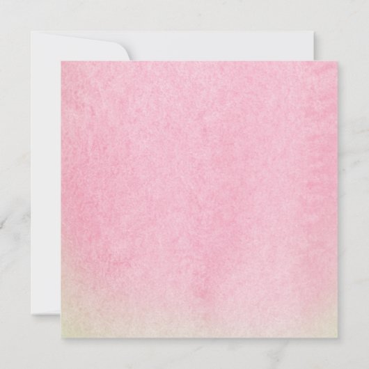 Invitation Baby shower d'été à la pastèque (Dos)