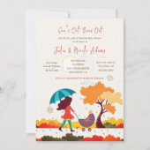 Invitation Baby shower d'été Cool de soleil (Devant)