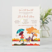 Invitation Baby shower d'été Cool de soleil (Debout devant)