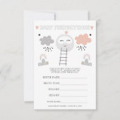 Invitation Baby shower Devant Jeu I Pathway to the Moon (Devant)