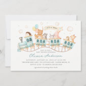 Invitation Baby shower d'Express des bois (Devant)