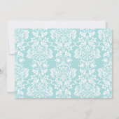 Invitation Baby shower d'Express des bois (Dos)