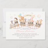 Invitation Baby shower d'Express des bois (Devant)