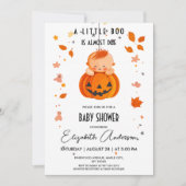 Invitation Baby shower d'Halloween (Devant)
