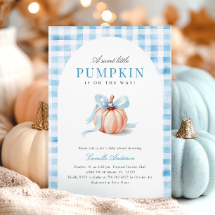 Invitation Baby shower d'Halloween