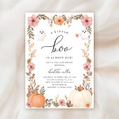 Invitation Baby shower d'Halloween d'automne