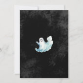 Invitation Baby shower d'Halloween de Little Boo (Dos)