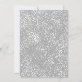 Invitation Baby shower d'Halloween de Little Boo (Dos)