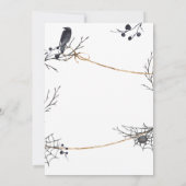 Invitation Baby shower d'Halloween de Little Boo (Dos)