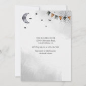 Invitation Baby shower d'Halloween de Little Boo (Dos)