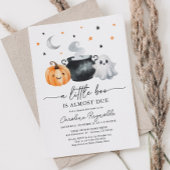 Invitation Baby shower d'Halloween du petit Citrouille Boo