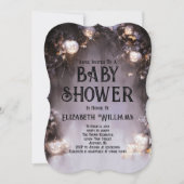 Invitation Baby shower d'Halloween Ghost (Devant)