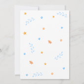 Invitation Baby shower d'Halloween Ghost (Dos)