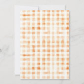 Invitation Baby shower d'Halloween Un bébé brasse (Dos)