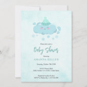 Invitation Baby shower d'hiver (Devant)