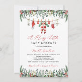 Invitation Baby shower d'hiver (Devant)