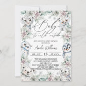 Invitation Baby Shower d'hiver (Devant)