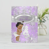 Invitation Baby shower d'hiver de Princess (Debout devant)