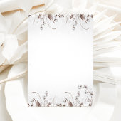 Invitation Baby shower d'hiver Woodland Oh Deer