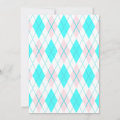 Invitation Baby shower Diamond Blocks (Dos)