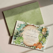 Invitation Baby shower Dinosaur