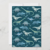 Invitation Baby shower Dinosaur (Dos)