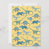 Invitation Baby shower Dinosaur (Dos)