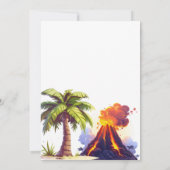 Invitation Baby shower Dinosaur (Dos)