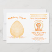 Invitation Baby shower Dinosaur Boy Dino Personnalisé (Devant)