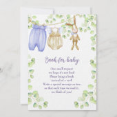 Invitation Baby shower d'invitation avec des designs charmant (Dos)