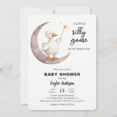 Invitation Baby shower d'oie (Devant)