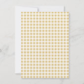 Invitation Baby shower d'oie et de gosling (Dos)