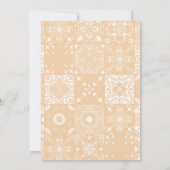 Invitation Baby shower d'Orange de Little Cutie Citrus (Dos)