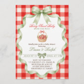 Invitation Baby Shower Douceur de Fruits (Devant)