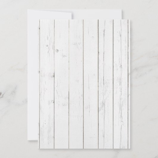 Invitation Baby shower d'ours en tourbe vert rustique (Dos)