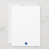 Invitation Baby shower doux (Dos)