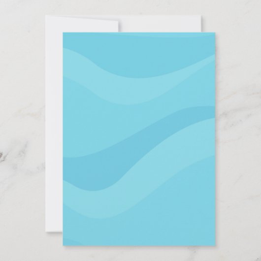 Invitation Baby shower doux aux sirènes (Dos)