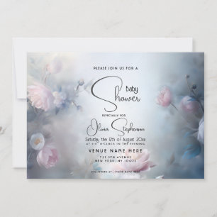 Invitation Baby shower - Dreamal Ethereal Floral