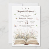 Invitation Baby shower du chapitre suivant (Devant)
