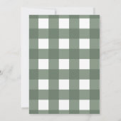 Invitation Baby shower du marché des producteurs de bébés cul (Dos)