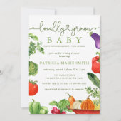 Invitation Baby shower du marché des producteurs de bébés cul (Devant)