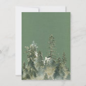 Invitation Baby shower du parc national Adventure (Dos)