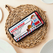 Invitation Baby shower du pass pour le sport