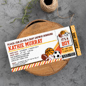 Invitation Baby shower du pass pour le sport