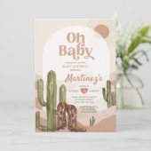 Invitation Baby shower du sud-ouest du Texas (Debout devant)