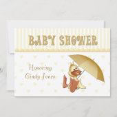 Invitation Baby shower Duck (Devant)