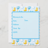 Invitation Baby shower Duckie (Dos)