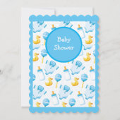 Invitation Baby shower Duckie (Devant)
