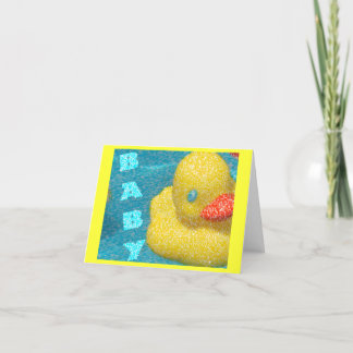 Invitation Baby shower Ducky